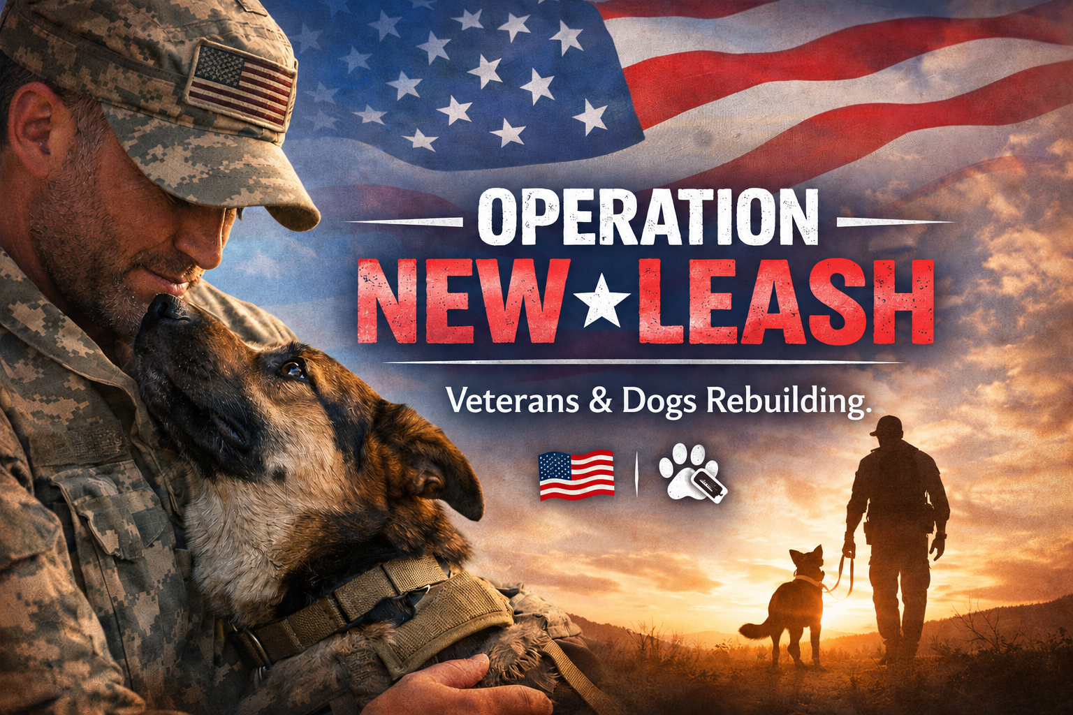Operation New Leash — veterans and dogs rebuilding