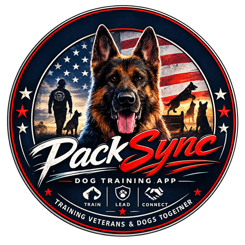 PackSync dog training app logo